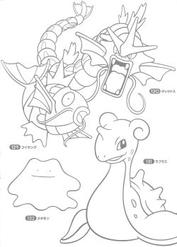 pokescans:  Coloring book