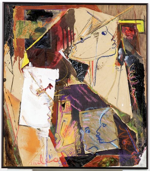 spacegirllllllllll:moderndaykathleencleaver:  themaninthegreenshirt:  Miles Davis and his [other] art. Miles didn’t begin to draw and paint until he was in his mid-fifties, during the early 1980’s and a period of musical inactivity. Miles being Miles,