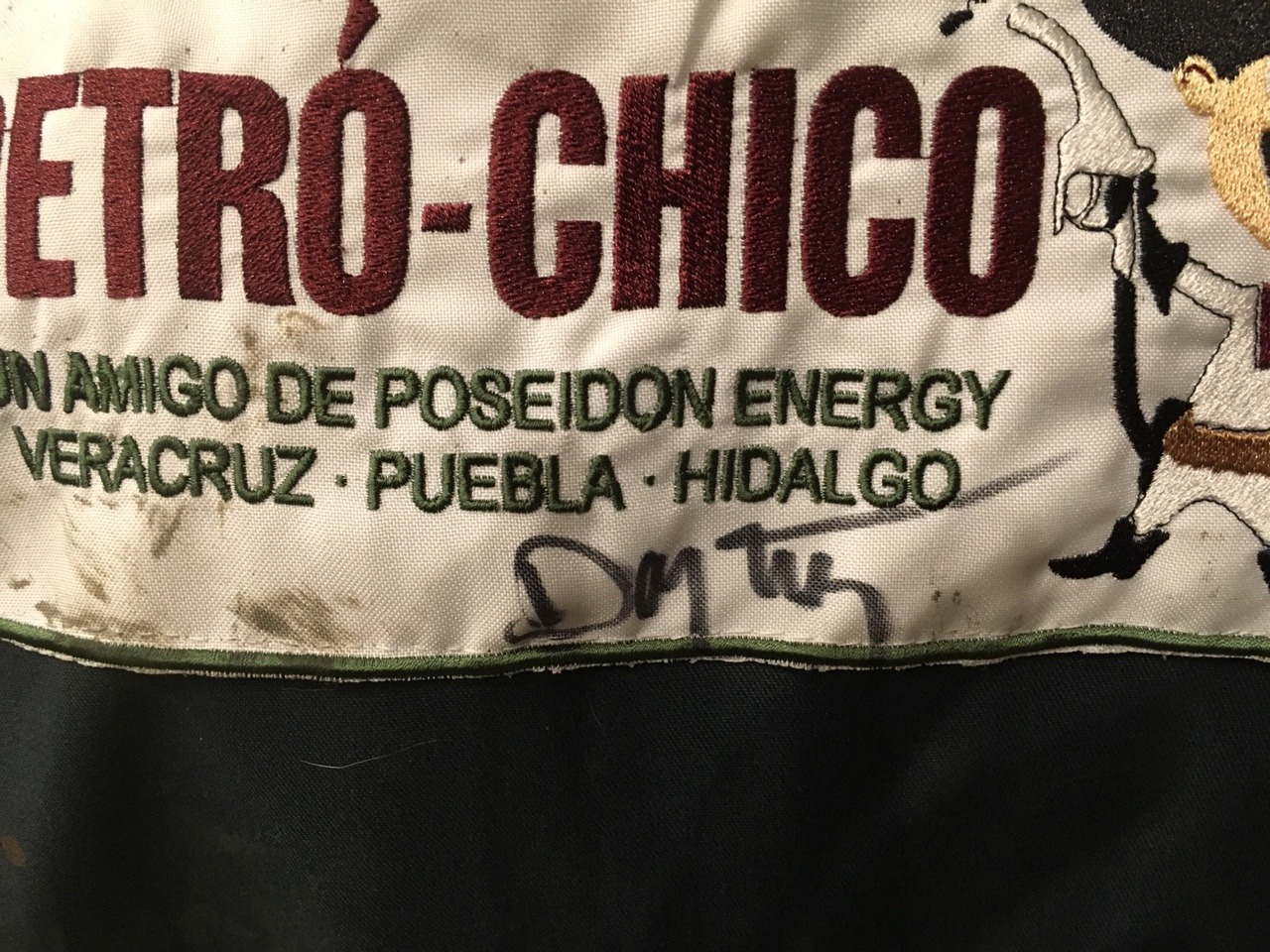 nukaspaz: Got my Petró-Chico patch signed by Danny “Raul the Ghoul” Trejo himself!