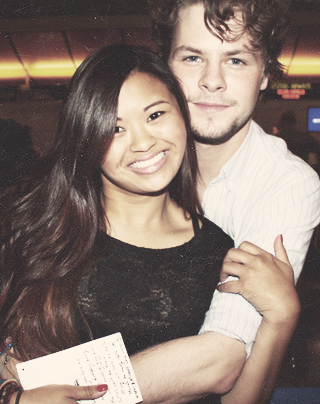 XXX  Jay McGuiness being adorable with fans. photo