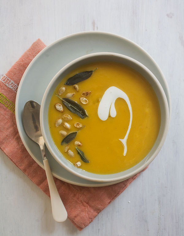 pbs-food:  Curry Sage Butternut Squash Soup Recipe | Fresh Tastes Blog | PBS Food