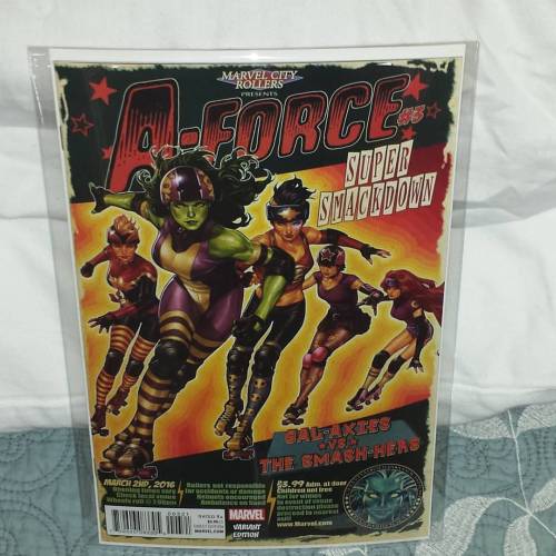 A-Force #3 - Mark Brooks Variant Cover #igcomicbookfamily #igcomics #Marvel #MarvelComics #comiccoll