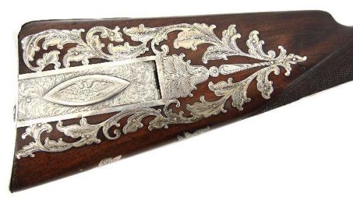 peashooter85: Beautiful silver inlaid flintlock musket that was the possession of Iroquois Sachem an