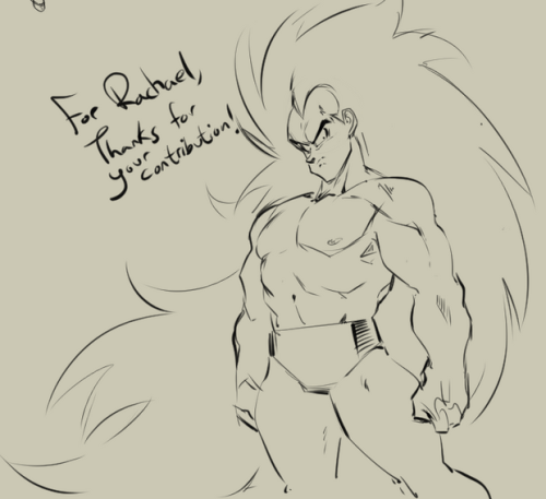 jscandyhell: Batch post of Patron’s January reward sketches! Ixek - Their friend Poutyinu’s OC! Rachael - Raditz? @evizoa - Goku in his Postboy threads! little_dende - EoZ Chichi! JoshyZabs - their OC! Captain Skel - Majin Android 21! Rolly - their