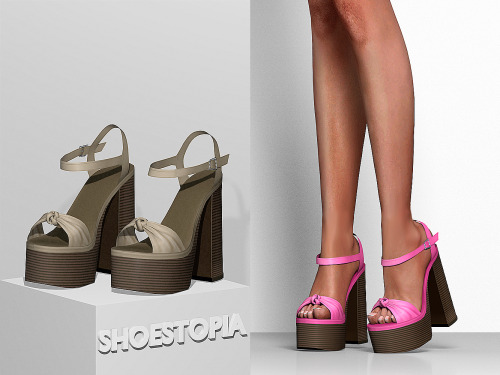 Shoestopia - Daft Sandals+10 SwatchesFemaleSmooth WeightsMorphsCustom ThumbnailHQ Mod CompatibleDown