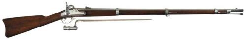 Providence Tool Co. manufactured US Model 1861 percussion musket, American Civil War.from Rock Islan