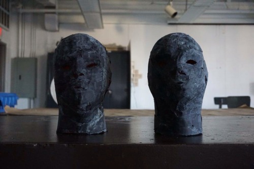 knucklesuck:  “Why are you so afraid of black youth?” My final project for Spatial Dynamics was to make a “lighting fixture” and is heavily inspired by #blacklivesmatter and #laquanmcdonald . As a result  I decided to create African American heads