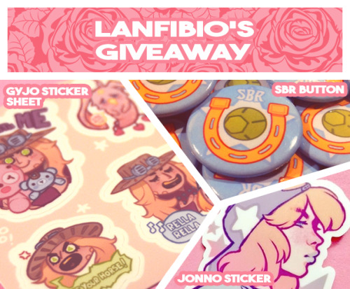 lanfibio: Hi! I’m doing a small giveaway to thank you all for supporting me! Prizes: Gyjo stic