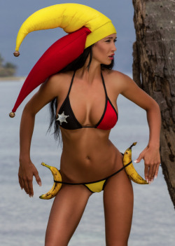 She might need another banana in those panties