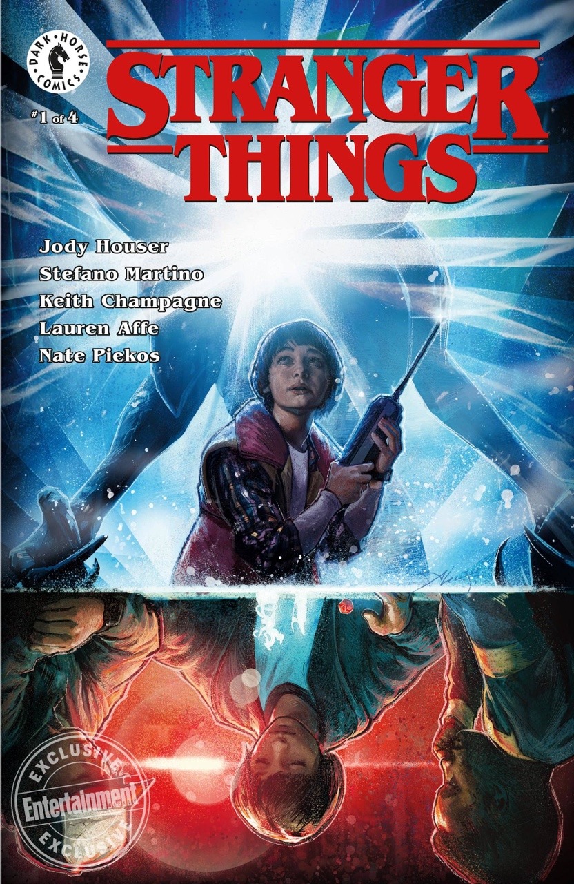 stellarlosersclub: GUYS DARK HORSE COMICS IS PUTTING OUT A STRANGER THINGS COMIC THIS FALL REVOLVING AROUND WILL’S EXPERIENCES IN THE UPSIDE DOWN SPREAD THE NEWS  (cred. to Dark Horse) 