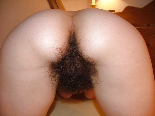 Thick hairy bush brunette