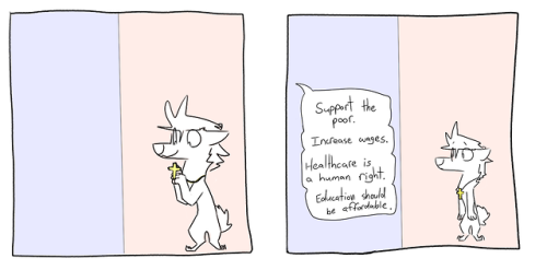 dogstomp:My perspective and experience with religion and politics.This is why I haven’t gone to chur