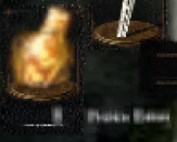 burdmom: the-entire-furry-fandom:  text being textures on dark souls is so funny  “gotta remember to keep stocked on…”*looks at smudged writing on hand*“…Phakkn Biden” 