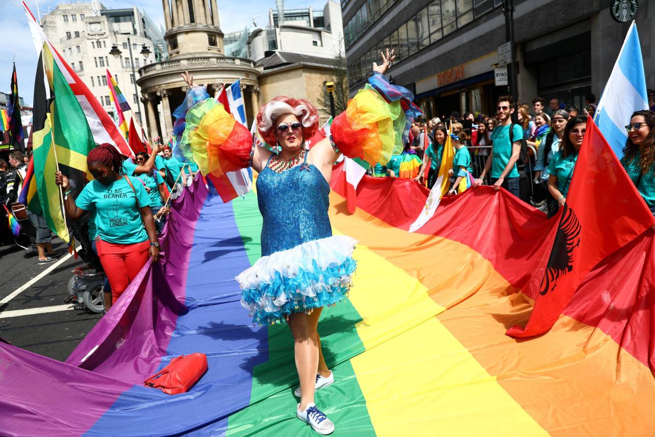 thekeenanblogger: Pride Photos from Around the World London Chile Afp Contributor
