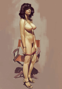 nakedgalleries:  Nude Study by WacomZombie