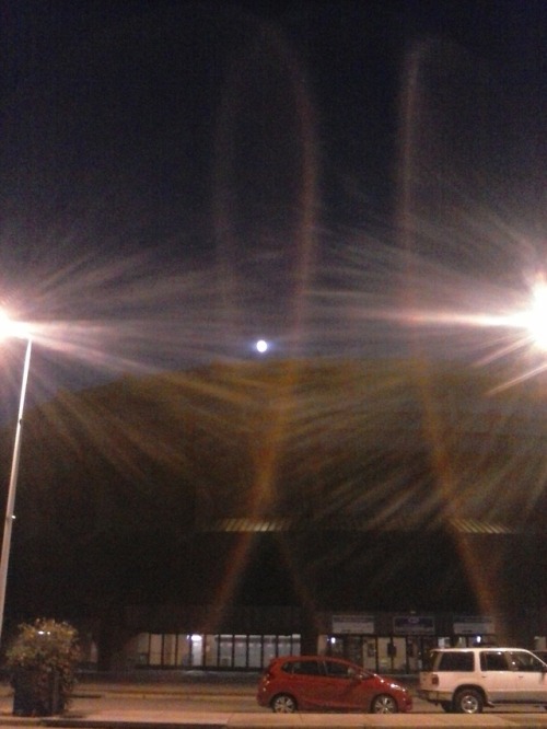 Moon over the Coloseum