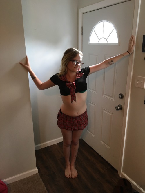 abs0lutefuckingwalnut: Which one do you like better? Catholic girl or booty shorts? Winning outfit g