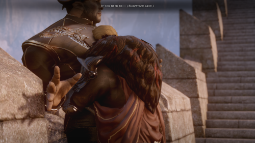 fists-of-platinum:snakeaterr:tfw you walk in on your commanding officer motorboating your inquisitor