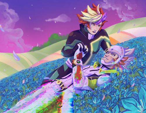 is it gay to die in a field of flowers in the arms of your former enemy