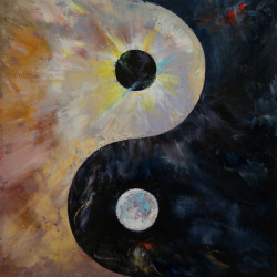 thelookingglassgallery:  &ldquo;Sun And Moon&rdquo; by Michael Creese