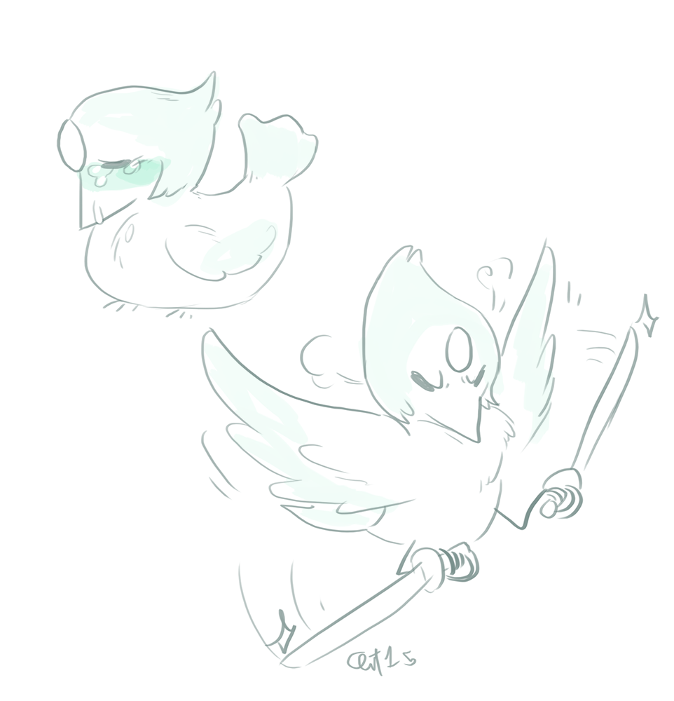 ship-captain-cat:  Birb gems 