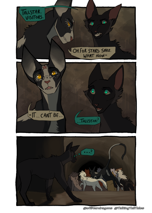 talkingtalltales: I think a lot about Tallstar mistaking Fireheart for Jake, when he shows up to bri