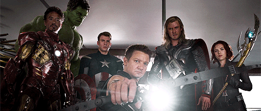 marvelgifs:How do we do this? As a team.