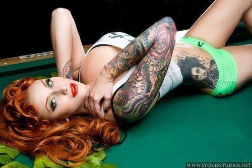 Hot Girls Inked