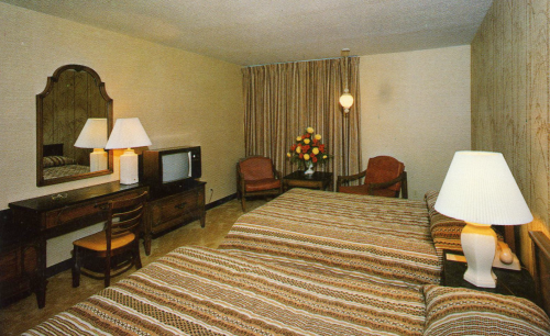 deadmotelsusa:Motel rooms of the 1970′s