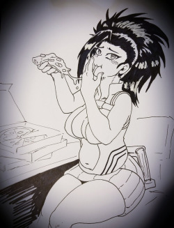 xxxketches:  [Day 2] Momo + FoodThese first