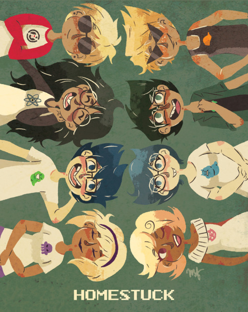 trepidatious-alternate:  First 4/13 contribution (early posting ey) for the finale of Homestuck tomo