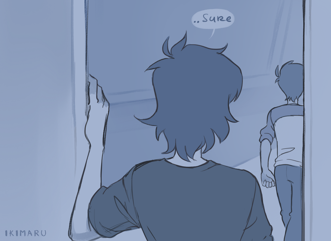 this is now the “Keith is done with everything” comic  first | &lt; part