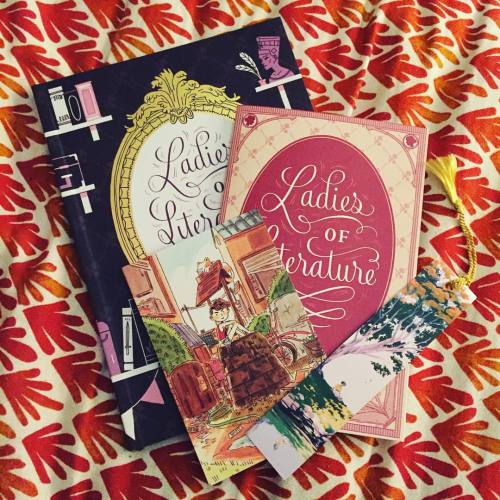 ohkellynicole: *Angelic choirs singing* My Ladies of Literature Kickstarter goodies came in the mail