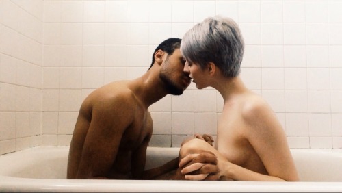 photographicpornography:  afternoon bath w/ my sunshine~ we are both 18Oh gosh, this submission, the connection, the lighting!! Ahhh I adore it so very much.