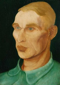 erretratu:Friedrich Busack - “Self-Portrait”