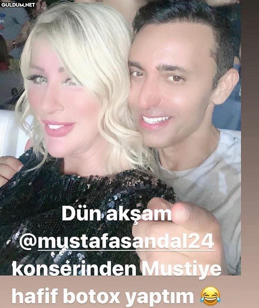 Dün akşam @mystafasandal24...