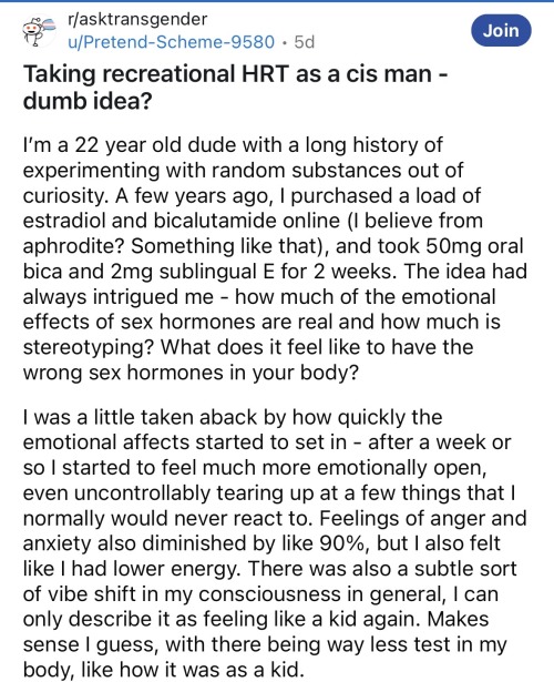 Im Actually Obsessed With This Person. More Cis (or Cis, If They End Up Identifying Differently) People