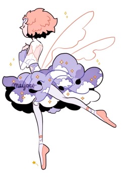 cousaten:  Suddenly wanted to draw Pearl in a poofy skirt. 