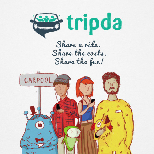 Tripda, a new carpooling service, is coming to the Philippines! They contacted MPBK to help with mar