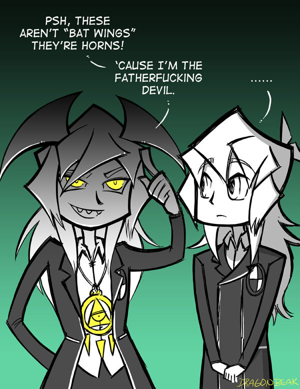 askdarkhourbakura: What a horny devil. 
