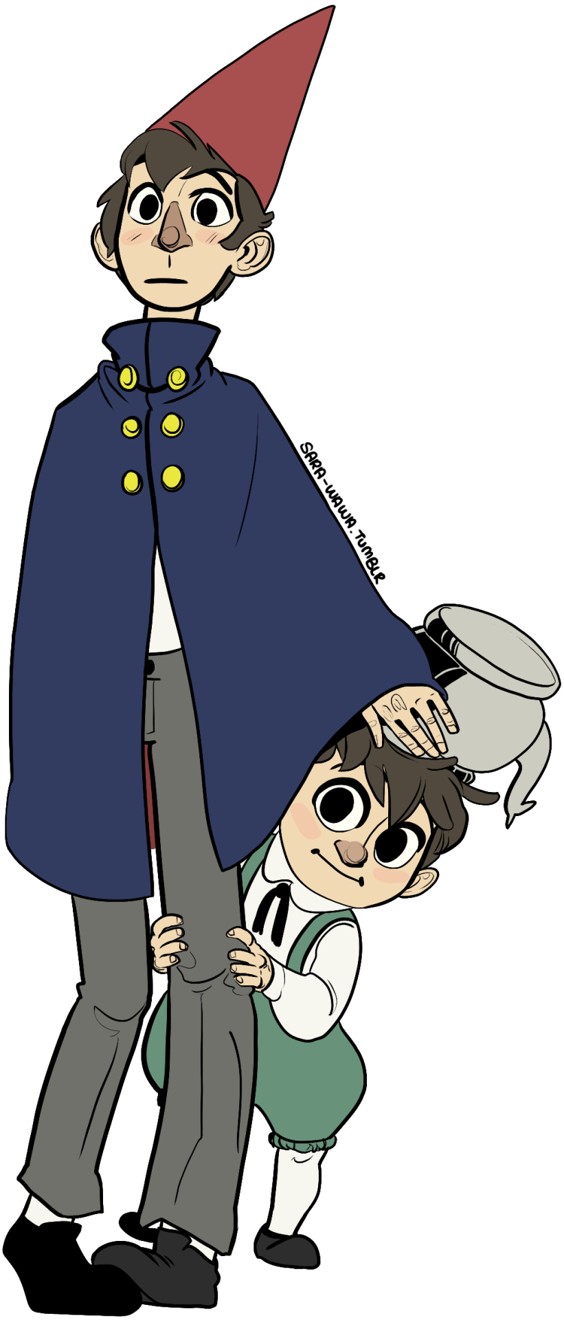 sara-wawa:  -eyes squints slowly- hmm Wirt n Greg©Over the Garden Wallart and stuff©moi