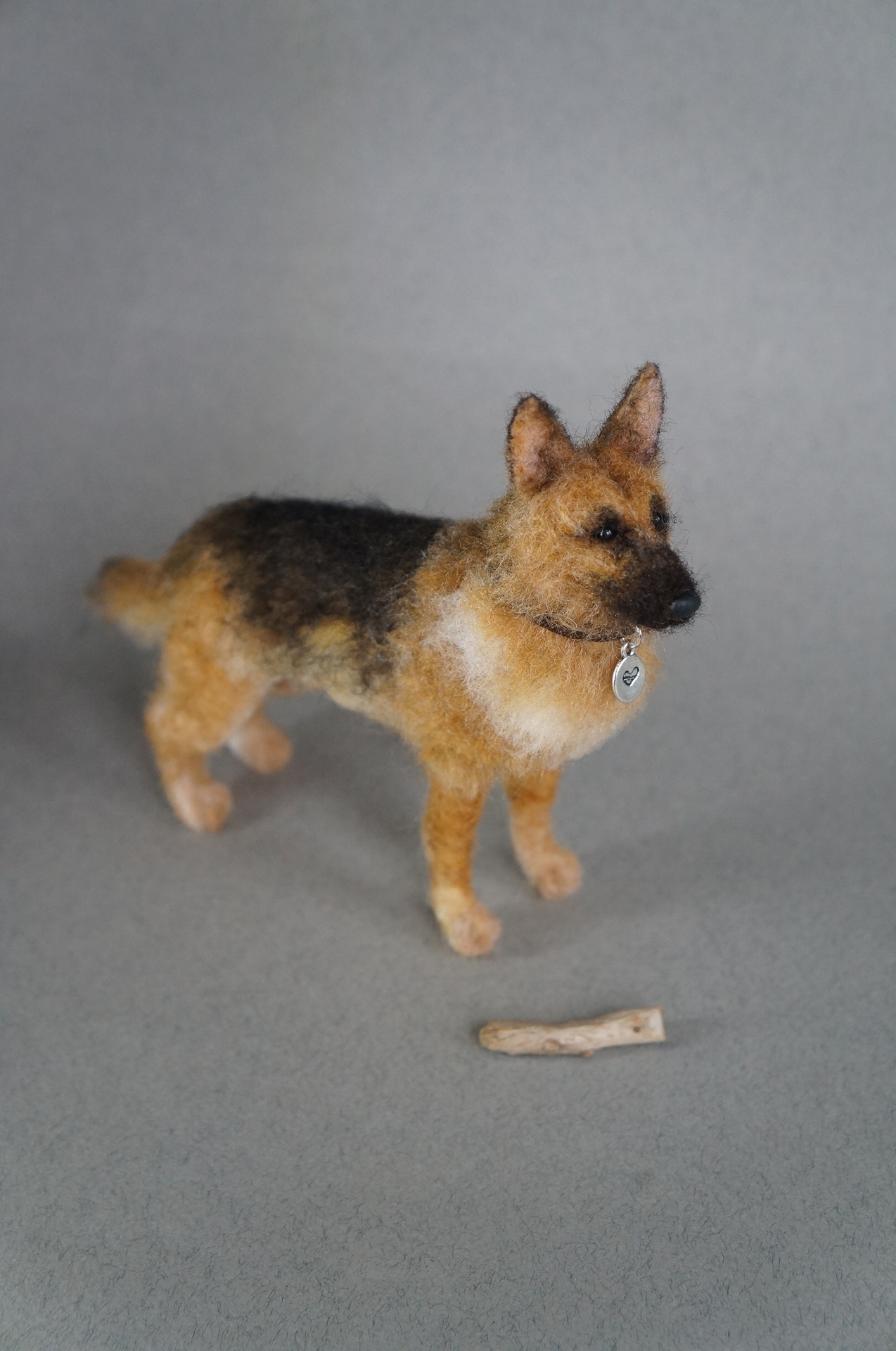 Janet's Needle Felting — A needle felted German Shepherd based on the ...