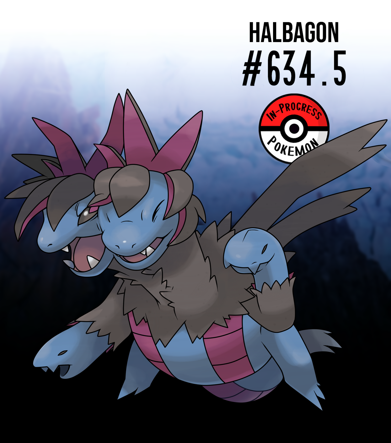 In-Progress Pokemon Evolutions — #633.5 - Born blind, Deino explore their