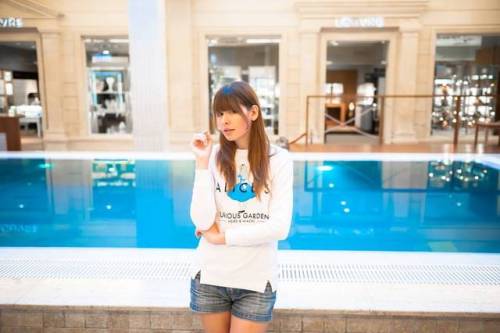 Walking in mall photoshoot. I very like this style of shooting, just simple walk in some place. # #m