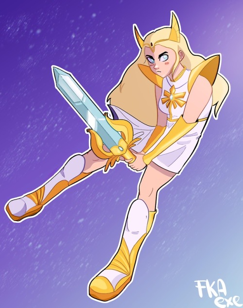 fka-exe:SHE-RA!!! (I haven’t even watch the series yet)