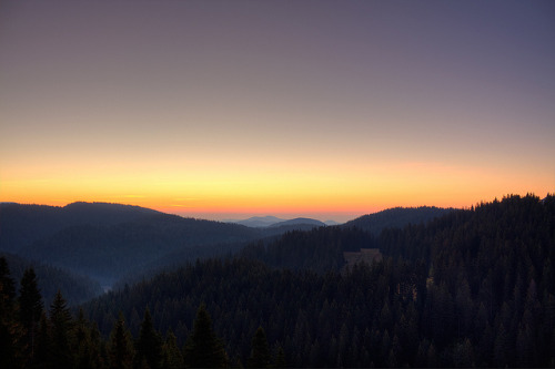 Pamporovo sunrise, Bulgaria