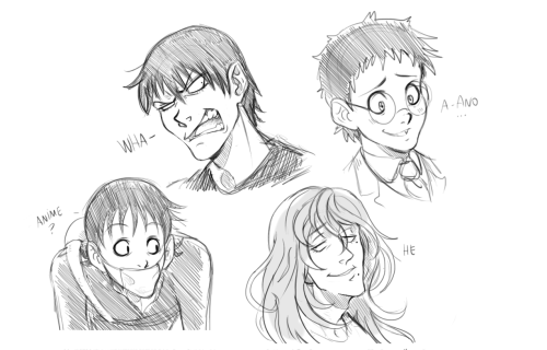 rabiscosetal:Some Yowapeda doodles ^^