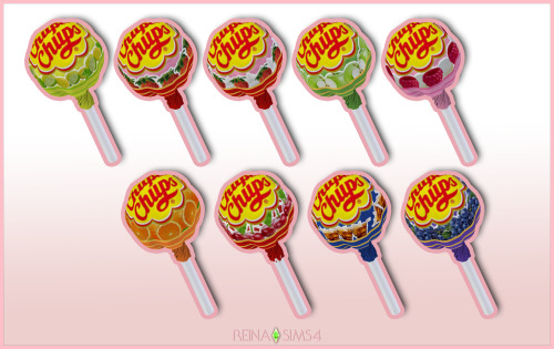 REINA_TS4_ BIG CHUPA CHUPS ACC SET ✔ TERMS OF USE !* New mesh / All LOD* No Re-colors without permis