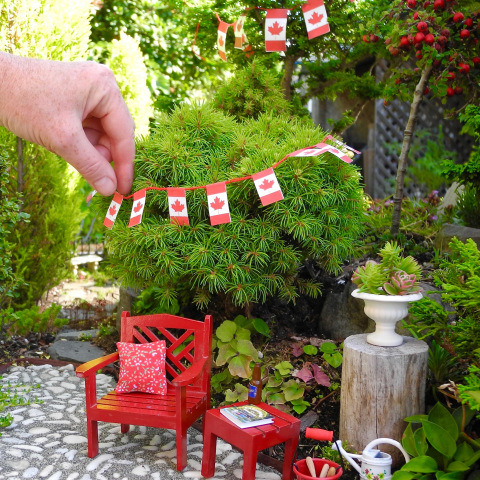 Happy belated Canada Day!Pics from Mini Gardener