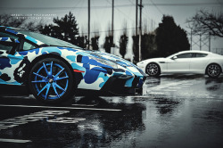 automotivated:  BAPE AVENTADOR by Marcel Lech on Flickr.